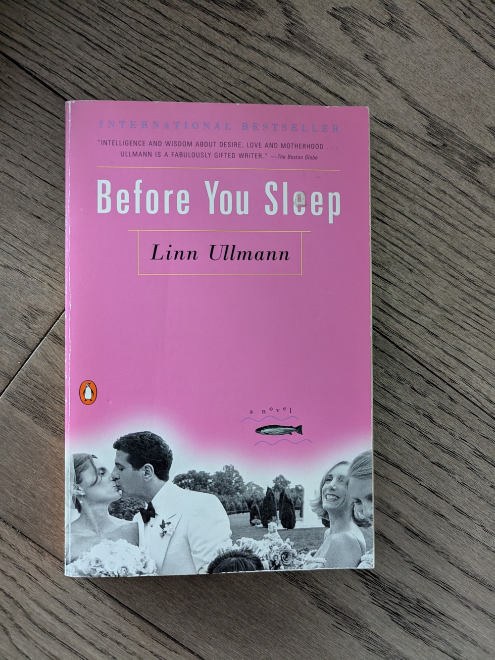 Before You Sleep by Linn Ullmann - Pink Paperback Novel